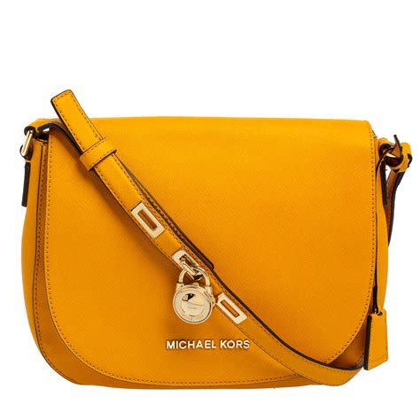 mustard yellow michael kors purse|michael kors yellow shoulder bag.